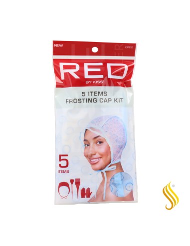Red Kiss Coloring Dye Brush And Gloves Capa Kit Para Decoloración